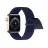 Ремешок браслет для часов AccExpert Apple Watch Nylon Loop Strap 38/40/41mm Dark Blue