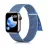 Bratara pentru ceas AccExpert APPLE WATCH NYLON LOOP STRAP 42/44/45MM LIGHT BLUE