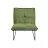 Fotoliu DP Bronx 665 Verde, Velvet, Metal