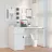 Masa DP FUSION+BOX INCORPORAT STINGA, Alb, 2000/1550x80