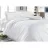 Lenjerie de pat CTEXTIL GROUP 
 SET SATINALB 2.2/50/70, 2 persoane Euro, Straipsatin, Alb