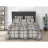 Lenjerie de pat CTEXTIL GROUP 
 SET ABSTRACT2.2/DESIGN106, 2 persoane Euro, Stambă lux, Multicolor