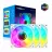 Вентилятор GAMEMAX KF300 WH, 3xARGB Fan Kit, 120mm, 