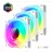 Вентилятор GAMEMAX KF300 WH, 3xARGB Fan Kit, 120mm, 