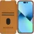 Husa Nillkin IPHONE 15 PLUS, QIN PRO BROWN