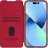 Чехол Nillkin iPhone 15 Plus, Qin Pro Red