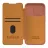 Чехол Nillkin iPhone 15 Pro Max, Qin Pro Brown
