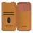 Чехол Nillkin iPhone 15 Pro, Qin Pro Brown