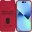 Чехол Nillkin iPhone 15, Qin Pro Red
