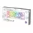Gaming keyboard RAZER Huntsman Mini, Optical Clicky SW, Doubleshot PBT Keycaps,US Layout,USB, White