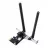 WiFi адаптер MERCUSYS PCIe Wi-Fi 6E Tri-Band LAN/Bluetooth 5.2 Adapter Mercusys "MA86XE", AXE5400, OFDMA