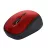 Mouse TRUST Yvi + Eco Wireless Silent Mouse - Red, 8m 2.4GHz, Micro receiver, 800-1600 dpi, 4 button, AA battery, USB