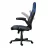 Fotoliu Gaming TRUST GXT 703B RIYE - BLACK/BLUE, PU leather and breathable fabric, adjustable gaming chair with a strong frame, flip-up armrests, Class 4 gas lift, up to 140kg