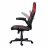 Fotoliu Gaming TRUST GXT 703R RIYE - BLACK/RED, PU leather and breathable fabric, adjustable gaming chair with a strong frame, flip-up armrests, Class 4 gas lift, up to 140kg