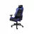Fotoliu Gaming TRUST GXT 714B RUYA - BLACK/BLUE, PU leather, 3D armrests, Class 4 gas lift, 90°-180° adjustable backrest, Strong and robust metal base frame, Including removable and adjustable lumbar and neck cushion, Durable double wheels, up to 195 c