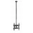 Suport perete GEMBIRD TV-CEILING MOUNT FOR 37-70" "CM-70ST-01", Full motion, max. 50 kg, up to 60 degrees swivel and 30 degrees tilting, Distance from the ceiling: 698 - 1568 mm, max. VESA 400 x 400, Black