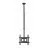 Suport perete GEMBIRD TV-CEILING MOUNT FOR 37-70" "CM-70ST-01", Full motion, max. 50 kg, up to 60 degrees swivel and 30 degrees tilting, Distance from the ceiling: 698 - 1568 mm, max. VESA 400 x 400, Black