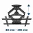 Suport perete GEMBIRD TV-WALL MOUNT FOR 32-75" "WM-75ST-01", Full motion double arm, max.45 kg, Wall distance 49 - 491mm, max. VESA 600 x 400, Black
