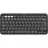 Tastatura fara fir LOGITECH PEBBLE KEYS 2 K380S, COMPACT, LOW-PROFILE, FN KEYS, MULTI-DEVICE, QUIET TYPING, 2XAAA, BT/2.4GHZ, EN, GRAPHITE.