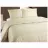 Lenjerie de pat REMAX CUVERTURĂ DE PLAPUMĂ, CEARCEAF + 2 FEȚE DE PERNĂ, 1 Persoana, Straip satin, Ivory
