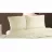 Lenjerie de pat REMAX CUVERTURĂ DE PLAPUMĂ, CEARCEAF + 2 FEȚE DE PERNĂ, 1 Persoana, Straip satin, Ivory