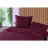 Lenjerie de pat REMAX CUVERTURĂ DE PLAPUMĂ, CEARCEAF + 2 FEȚE DE PERNĂ, 1 Persoana, Straip satin, Bordo