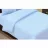 Lenjerie de pat REMAX CUVERTURĂ DE PLAPUMĂ, CEARȘAF + 2 FEȚE DE PERNĂ, 1 Persoana, Satin, Albastru deschis