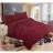 Lenjerie de pat REMAX CUVERTURĂ DE PLAPUMĂ, CEARȘAF + 2 FEȚE DE PERNĂ, 2 Persoane, Satin, Bordo
