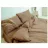 Lenjerie de pat REMAX CUVERTURĂ DE PLAPUMĂ, CEARȘAF + 2 FEȚE DE PERNĂ, 1 Persoana, Satin, Cappucino