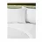 Lenjerie de pat REMAX CUVERTURĂ DE PLAPUMĂ, CEARȘAF + 2 FEȚE DE PERNĂ, 1 Persoana, Satin, Alb