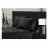 Lenjerie de pat REMAX CUVERTURĂ DE PLAPUMĂ, CEARCEAF + 2 FEȚE DE PERNĂ, 2 persoane, Straip satin, Negru