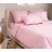 Lenjerie de pat REMAX PLAPUMĂ, CEARCEAF + 2 FEȚE DE PERNĂ, 2 Persoane Euro, Satin, Roz