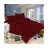 Lenjerie de pat REMAX CEARSAF DE PLAPUMA, CEARSAF DE PAT + 2 FETE DE PERNA, 2 persoane, Satin, Bordo
