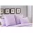 Lenjerie de pat REMAX CUVERTURĂ DE PLAPUMĂ, CEARCEAF + 2 FEȚE DE PERNĂ, 2 Persoane, Satin, Liliac