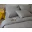 Lenjerie de pat REMAX EURO 1, 2 persoane Euro, Satin, Cenusa