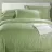 Lenjerie de pat REMAX EURO 1, 2 persoane Euro, Satin, Menta