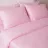 Lenjerie de pat REMAX EURO 1, 2 persoane Euro, Satin, Roz