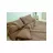 Lenjerie de pat REMAX CEARSAF DE PLAPUMA, CEARSAF DE PAT + 2 FETE DE PERNA, 2 persoane Euro, Satin, Cappuccino