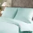 Lenjerie de pat REMAX EURO 1, 2 persoane Euro, Straip satin, Menta