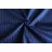 Lenjerie de pat REMAX EURO 1, 2 persoane Euro, Straip satin, Albastru