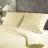 Lenjerie de pat REMAX EURO 1, 2 persoane Euro, Straip satin, Ivory
