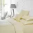 Lenjerie de pat REMAX EURO 1, 2 persoane Euro, Straip satin, Ivory