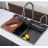 Chiuveta iSink
 MULTIFUNCȚIONALĂ, Inox, Anthracite, 75x45