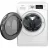 Masina de spalat rufe cu uscator Whirlpool FFWDD 1076258 BV EU, Standard, 10 kg, 7 kg, 1600 RPM, 16 programe, Alb, Negru, E