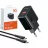 Incarcator MCDODO
 WALL CHARGER 1XUSB 1XTYPE-C WITH CABLE TYPE-C TOTYPE-C 33W, BLACK
