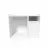 Masa de calculator SP CLASSIC 10901, Alb, 100x75x60