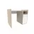 Masa de calculator SP CLASSIC 10903, Stejar deschis, Alb, 100x75x60