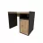 Masa de calculator SP CLASSIC 10907, Negru, Stejar inchis, 100x75x60