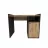 Masa de calculator SP CLASSIC 10907, Negru, Stejar inchis, 100x75x60