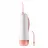 Irigator Oclean W10, PINK, 1400 puls/min, Timer, Alb, Roz